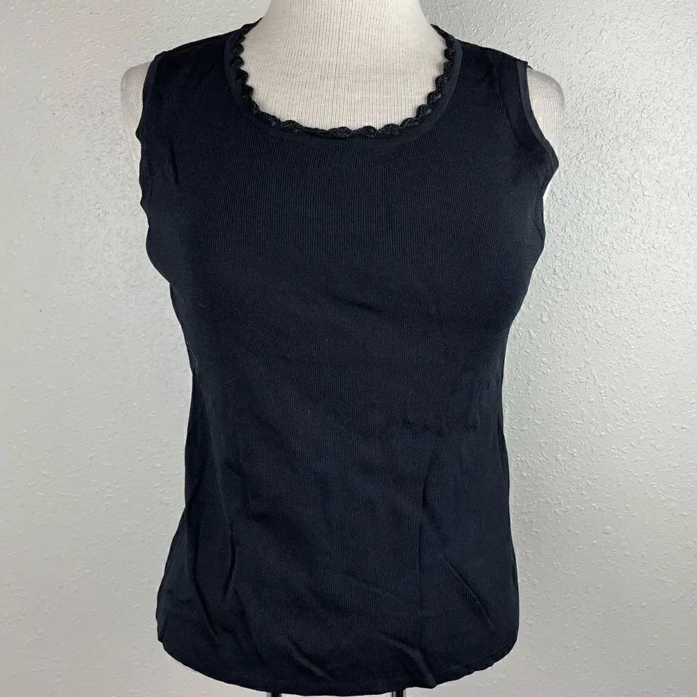 NWT Joseph A. Black Stretch Tank Top Size L